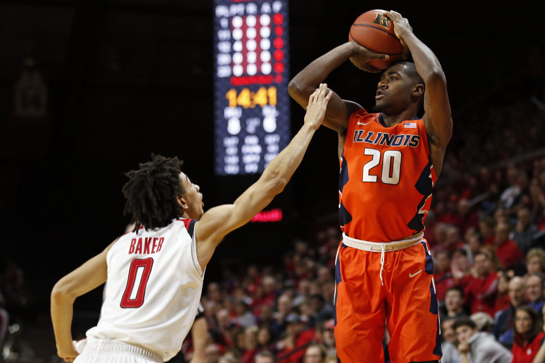 Illinois Rutgers Basketball